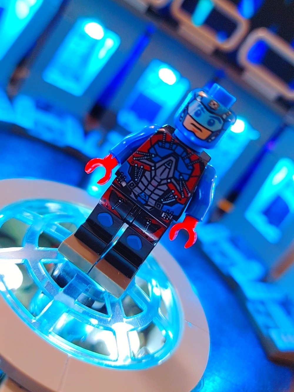 Atom Minifigure Lego Compatible